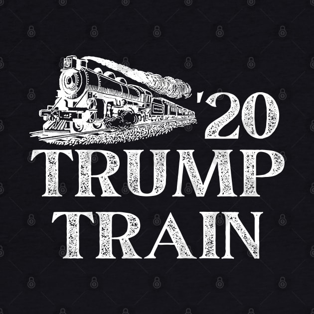 All Aboard the Trump Train Mask Sweatshirt by MalibuSun